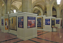 Southeast view of the gallery