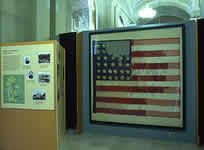 The National color carried by the 44th Regiment