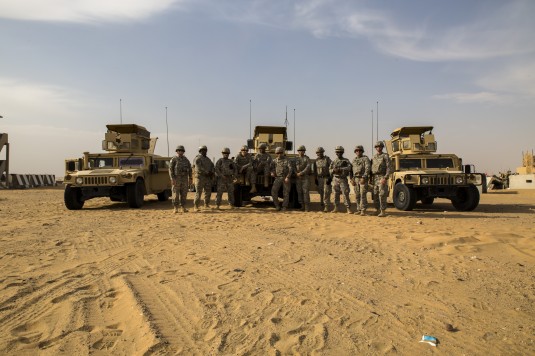 Air-Ground Exercise in Kuwait