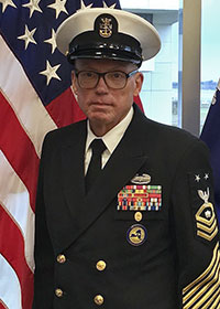 Master Chief Glenn L. Niemitalo, Force Master Chief, NY Naval Militia